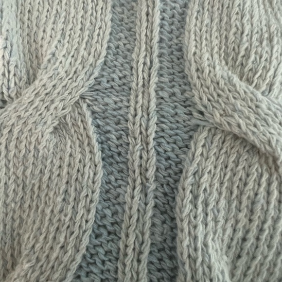 Free People Sweater! New! Light Blue - Picture 7 of 12